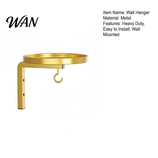 Easy Install Wall Hook Mounted Bird Bath Feeder, Heavy Duty Metal Birdbath Bowl with Feeder Hook, Hanger Bracket for Outdoor Garden Yard