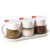 Camellia Glass Seasoning Jar Set