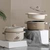 Multifunctional Electric Cooking Pot: Large Capacity Hot Pot, Non-Stick Frying Pan, Steamer - Ideal for Dormitories and Households