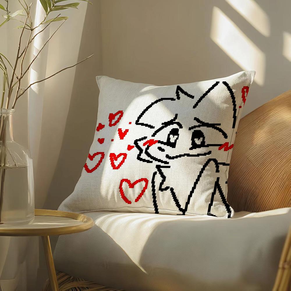 Boykissersillycatcute Pillow Case Pillowcase, Double-Sided Printed, Sofa Cushion, Bedroom Headboard