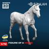 Spallach Pferd Harzbausatz SPU22272 1/72 (Tier)