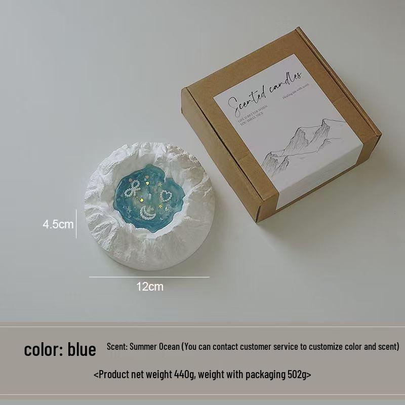 Romantic Conch Seashell Scented Candle Set – Smokeless, Niche Gift with Creative Fragrance