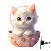 Gerinkoken Car , Cute Cat , 4pcs Sed, Cartoon Aromatherapy , Sea