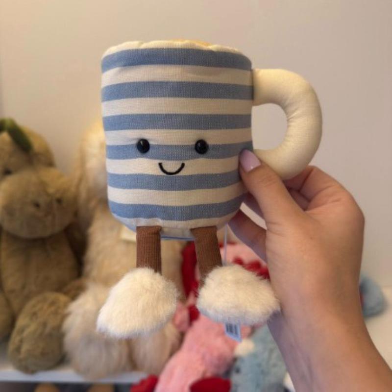 New Doll New Oatmeal Mug Cute Doll Plush Toy Doll To Give A Friend A Gift.