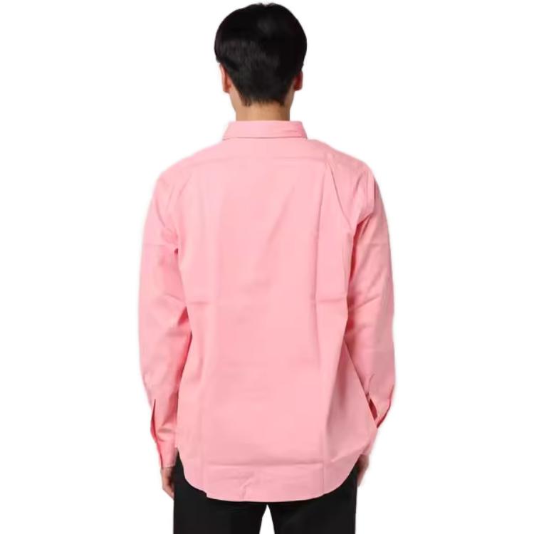 Levis Solid Color Vintage Casual Long Sleeve Shirt Men shirts Pink 84532-0000