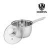 NORTON 18CM Rostfritt Stål Mjölkkastrull