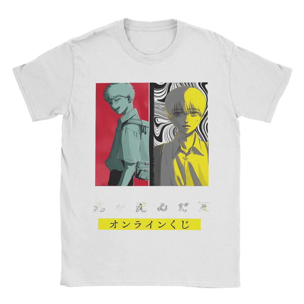 The Summer Hikaru Died Men's T Shirt Casual Tees Short Sleeve Round Collar T-Shirts 100% Cotton 4XL 5XL Clothing