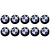 2025 Car For BMW 50 PCS 14mm Car badge Emblem car Key Sticker decoration Sticker For Bmw e46 e90 e60 e39 f30 e36 f10 f20 e87 e92