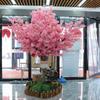 Simulation Branch Artificial Cherry Blossom Multiple Color Encrypted Cherry Artificial Flowers Spring Cherry Fake Flowers