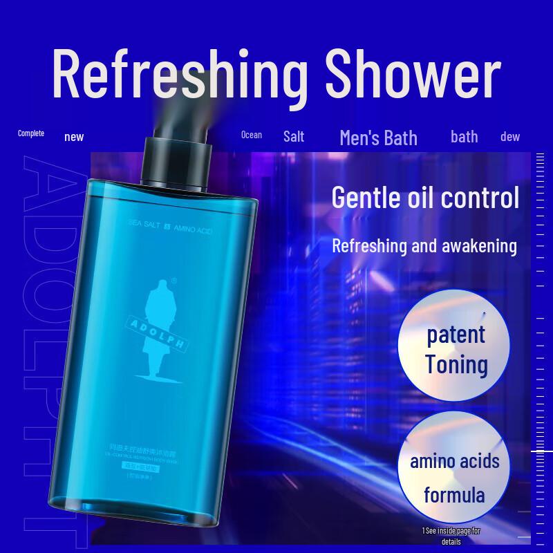 ADOLPH Men s Oil Control & Refreshing Body Wash