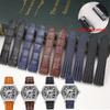 19mm 20mm Do Cartier Roadster W6206018 W6206017 Nylonowy Pasek do Zegarka Męski Płótno Szybkie Metalowy Adapter Skórzany Pasek do Zegarka Akcesoria