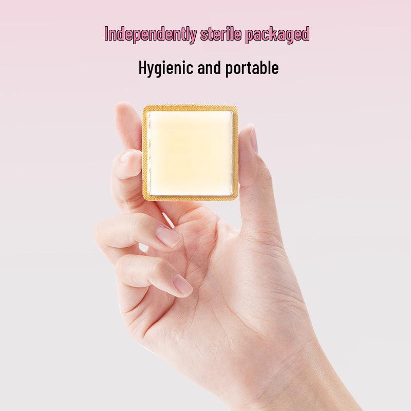 Set de Patchs Soin Parties Intimes Lotus des Neiges: Serviettes hygiéniques antibactériennes à base de plantes Aishubao, 100 pièces