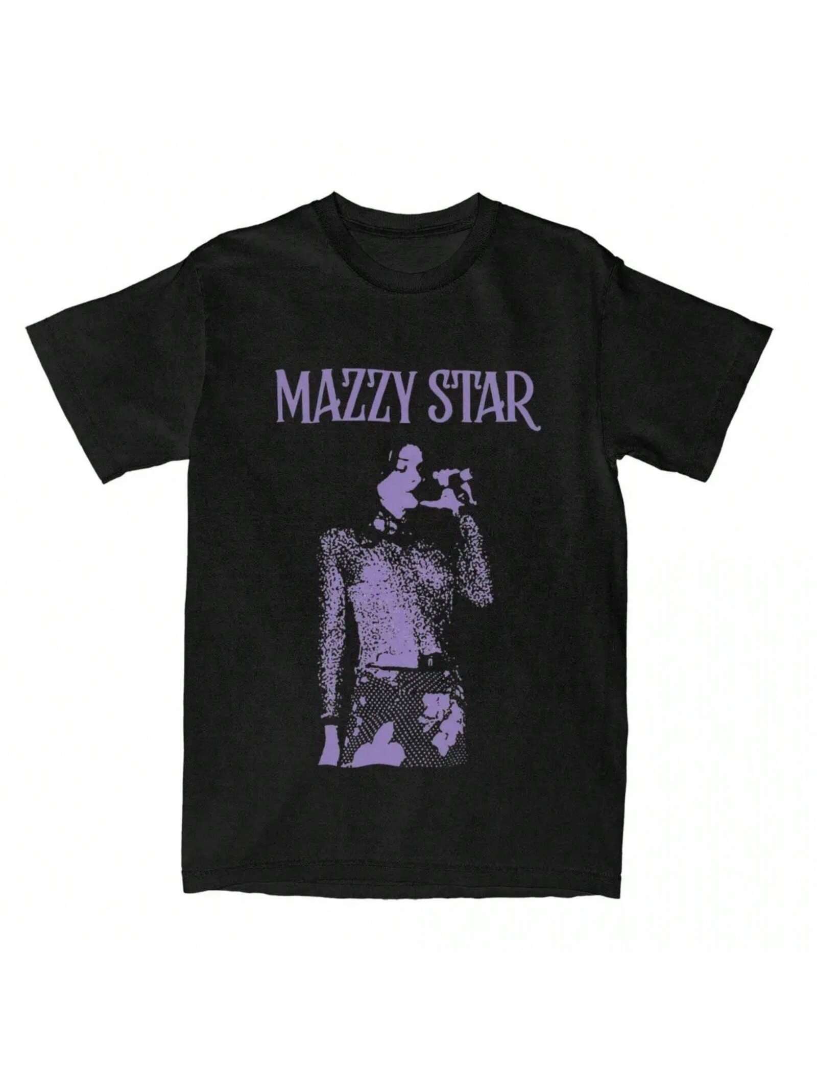 Mazzy Star unisex Wounisex T Shirt Summer Vintage Oversized 100% Cotton Casual O-Neck T Shirt Fashion Large Size T Shirt S разноцветный
