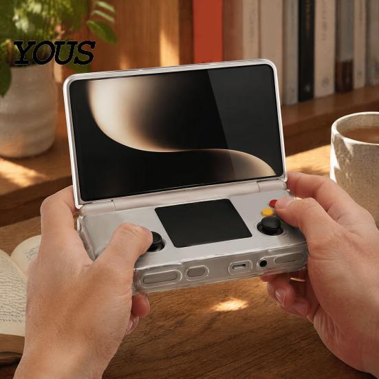 Durable Shock Absorption Case TPU Protective for Ayn Thor Handheld, Game Console Shockproof Protector, Portable Protector Accessories