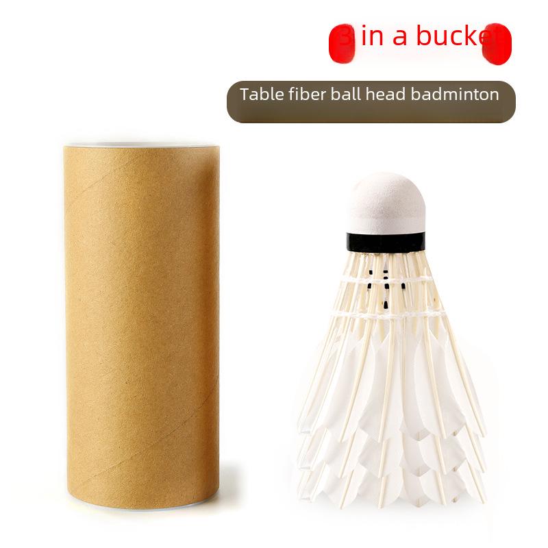 High-Quality Durable Badminton Feather Style Training Balls - Ready Stock