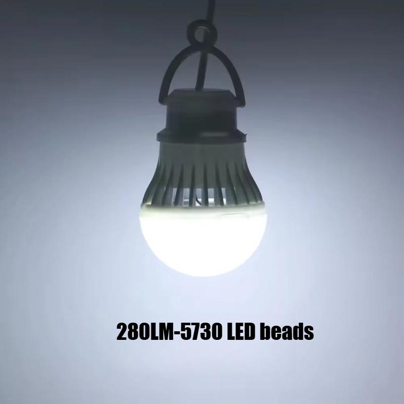 USB Powered LED Lamp Bulb Portable Lanterns Night Light For Outdoor Hiking Camping Fishing Tent Travel Lighting Emergency Christmas Lights