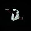 20pcs Plastic PPR Clamp Holder For Water Pipe Tube Fittings With Cover Diameter 16mm 20mm 25mm 32mm