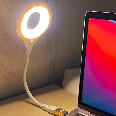 Intelligentes sprachgesteuertes Nachtlicht Tragbares LED-Buchlicht USB Flexo LED-Schreibtischlampe Intelligente Sprachleselampe USB-Link