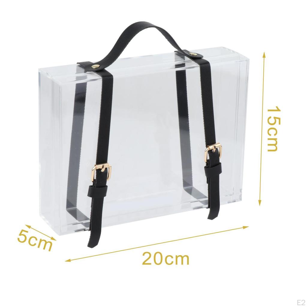 Wedding Candy Boxes Showcase Centerpiece Acrylic Storage Box Makeup Organizer Stand Clear for Dried