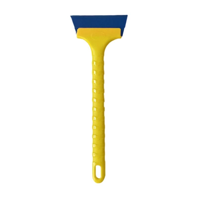 Multipurpose Rubber Squeegee With Extended ABS Handle Wiper Ice Scraper For Window Glass Tabletop Maintenance