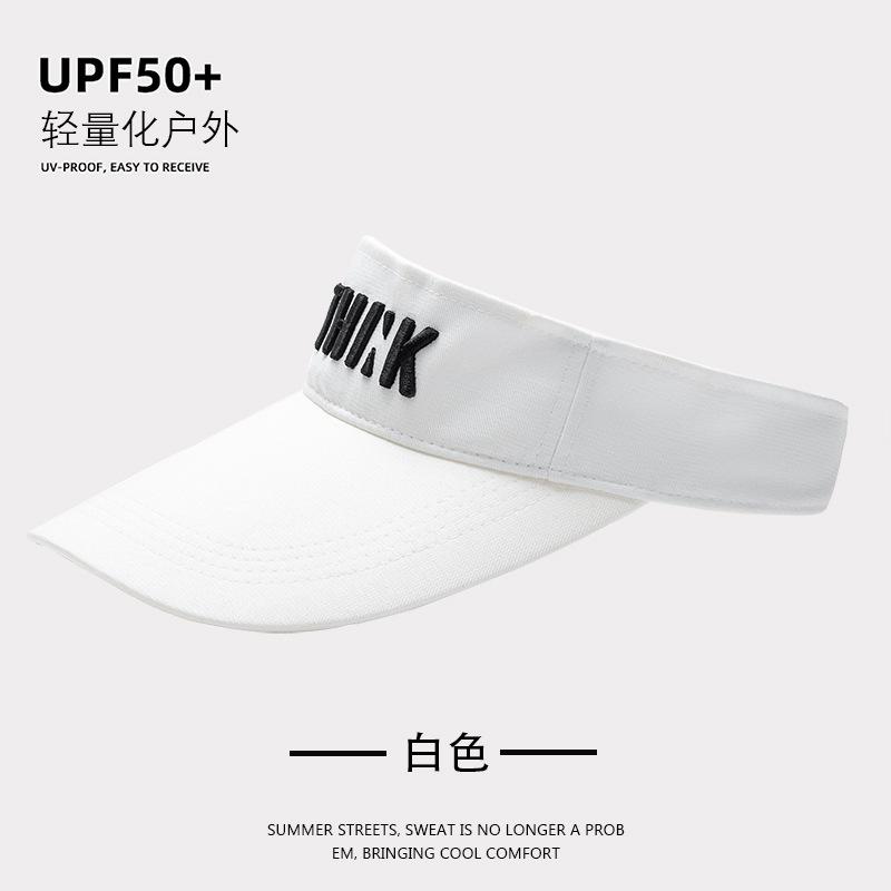 Sun Protection Cap with Enlarged Brim Sun Protection UV Protection Empty Top Outdoor Sports Sunshade Summer Empty Top Hat