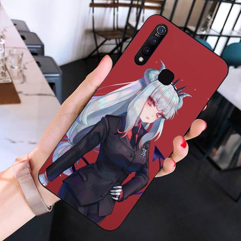 Custodia Carina per Telefono Helltaker per Huawei Mate 40 30 20 10 Pro Lite Nova 9 8 5T Y7p Y7 Cover Nera Morbida per Telefono