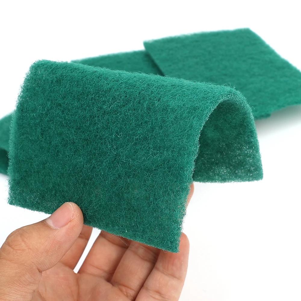 20PCS Scrub Pads Household Kitchen Oil Removal Dishwashing Pot Pads Scratch Free Multipurpose Reusable Cleaning Dishrag