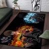 Death Note Comic Printed Carpet for Living Room Rugs Camping Stranger Things Picnic Mats Anti-Slip E-sports Rug Yoga Mat Gifts
