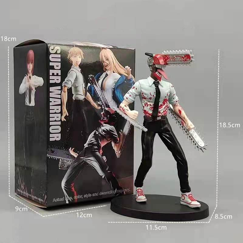 Kettensägenmann-Figur, Modellpuppe, Spielzeug, Weihnachtsgeschenk für Kinder, Denji Power Pochita Makima