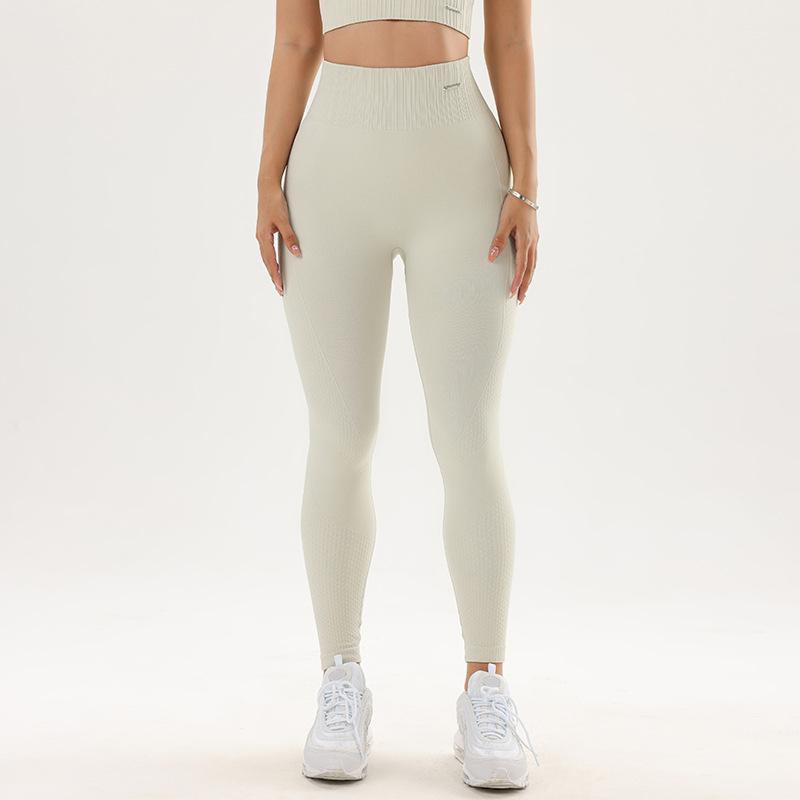 Športové hip liftingové fitness nohavice s vysokým pásom, bežecké jogové nohavice, dámske tepláky
