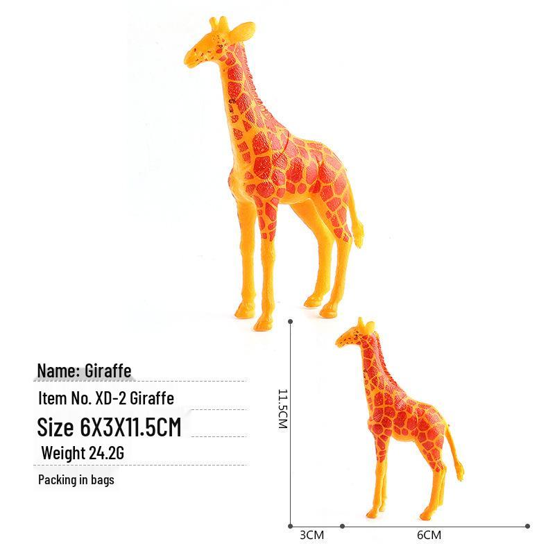 Wild Animal Park Toy Set: Realistic Animal Models for Kids