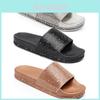 Quality Ladies Womens Slip On Diamante Sliders Slippers Sparkly Sandals**