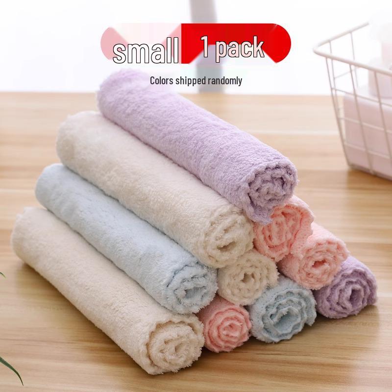 

Coral Fleece Absorbent Lint-Free Dishcloth for Kitchen Cleaning