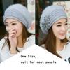 Casual Keep Warm Cap 5 Colors Rabbit Fur Cap Accessories Knitted Visor  Winter