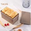 Bread Toast Mold Heat Resistance Make Toast with Lid Useful Rectangle Shape Toast Mold Baking Tools