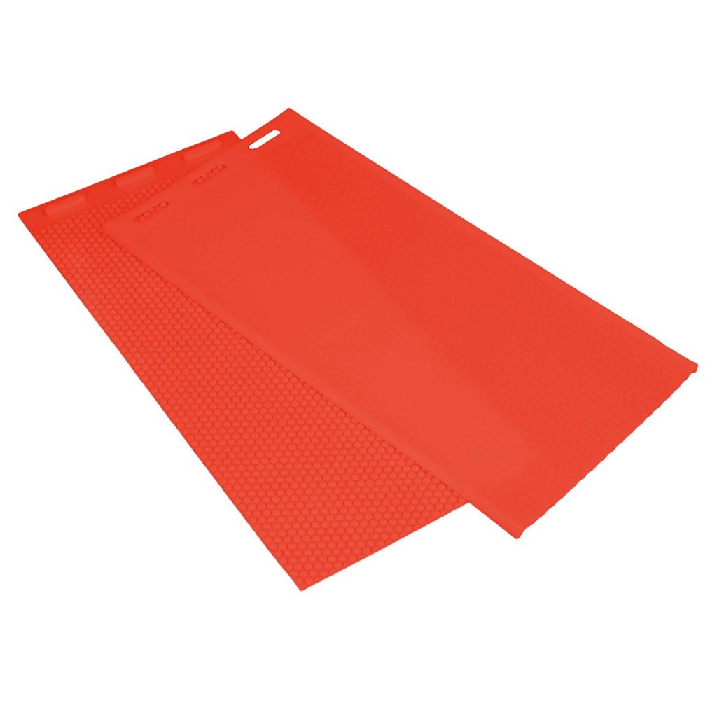 2 PCS 5.4mm Beeswax Foundation Sheets Press Embosser Machine Manual Silicone Beeswax Mold DIY Beekeeping Tool