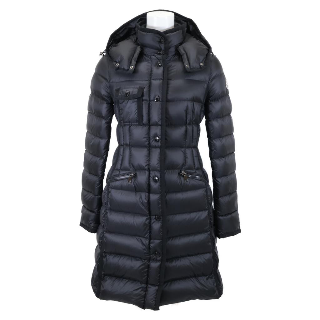 Moncler HERMINE/Hermine Hooded Down Coat 00 blackUsed