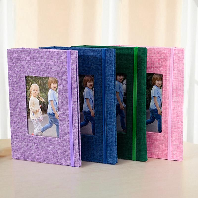 Cloth-bound Insert Album Photo Album For 104 Photos