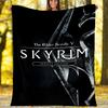 Skyrim Printed Blanket—lightweight,soft,warm;versatile Blanket All Seasons—perfect As &air-conditioning Throw,nap Blanket