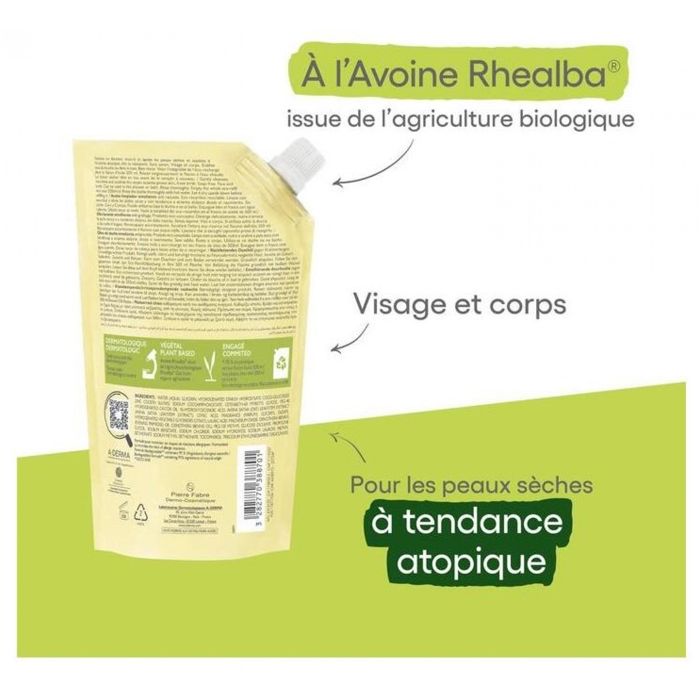 A-Derma Exomega Control - Huile Lavante Émolliente Anti-Grattage 500 Ml