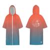 2025 Quick-Dry Hooded Swim Poncho with Zipper - Portable Bathrobe and Beach Towel