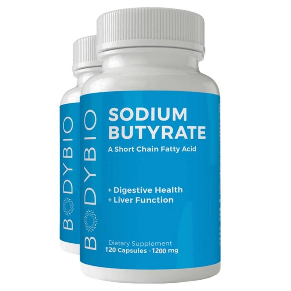Sodium Butyrate Short-Chain Fatty Acid Capsules - Clean Formula - Nutritional Management Capsules 3 pcs 120 Tablets