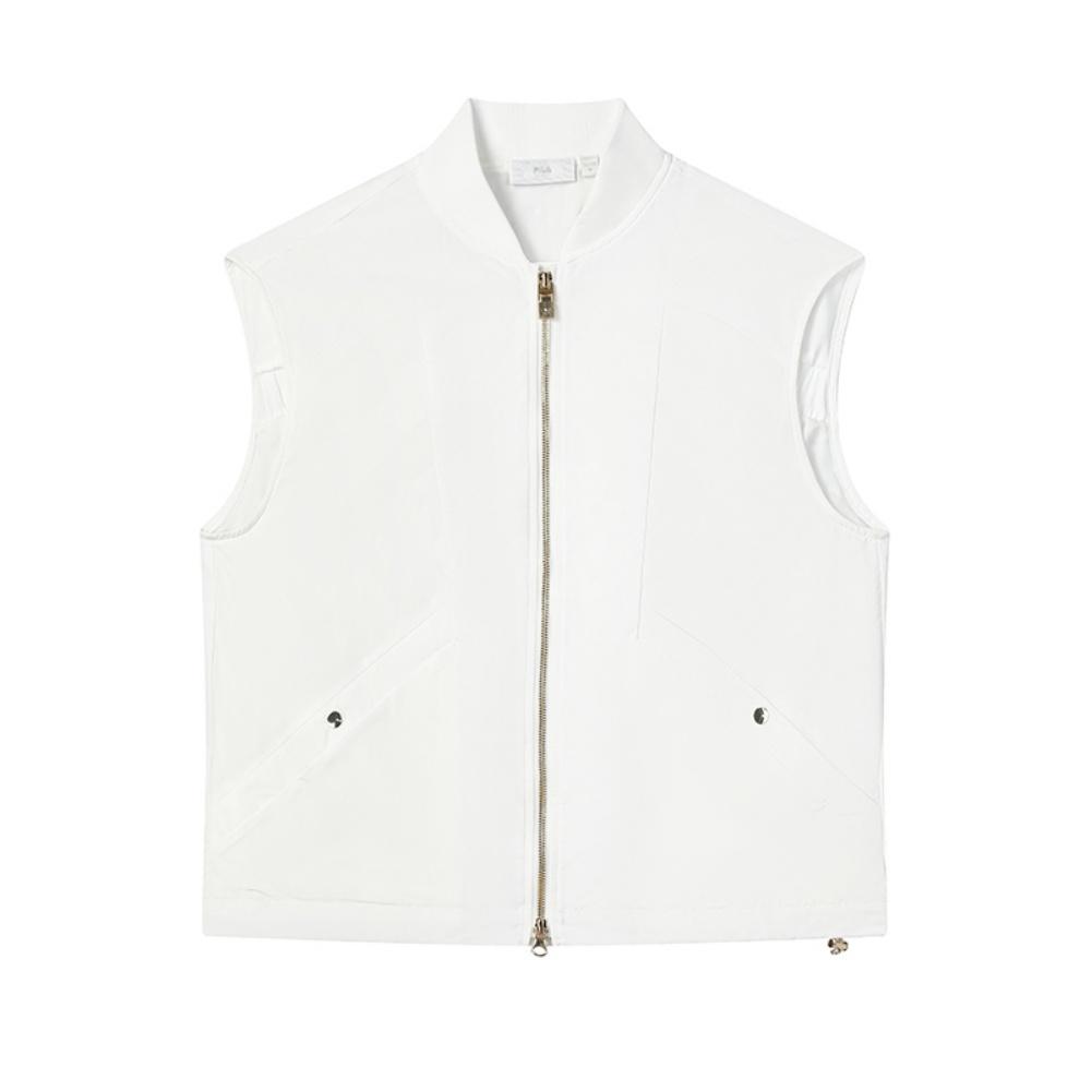 

New FILA MILANO Collection Vest Women s Cloud White F11W525703FWT 165/84A/M