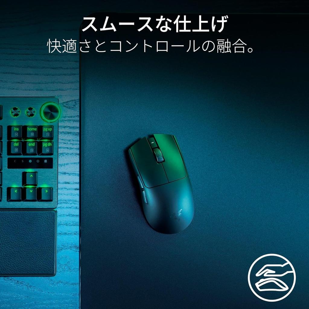 Razer Viper V3 Pro SE Gaming Mouse 1000Hz Dongle 2nd Generation Focus Pro 35K 35000 Up to 95 Hours Battery Optical 6 USB Cable Japanese Distributor -