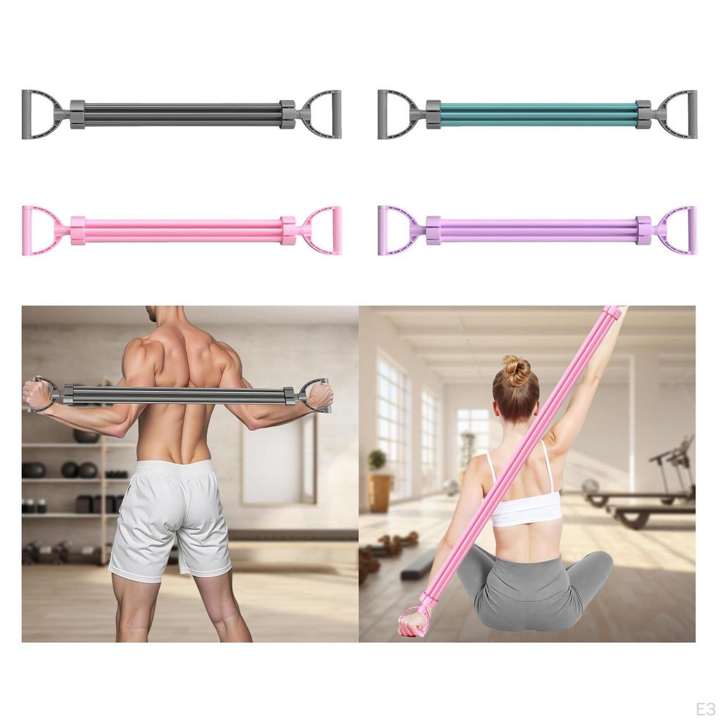 Resistance Band Elastic Rope Nonslip Grip Chest Fitness Tool Stretcher Stretch Pulling