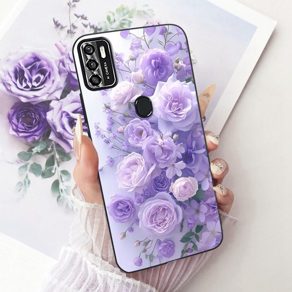 For ZTE Blade A7s 2020 Case A7020 Cute Lion Fashion Painted Cover Soft TPU Matte Phone Case For ZTE Blade A7s 2020 BladeA7s Bags