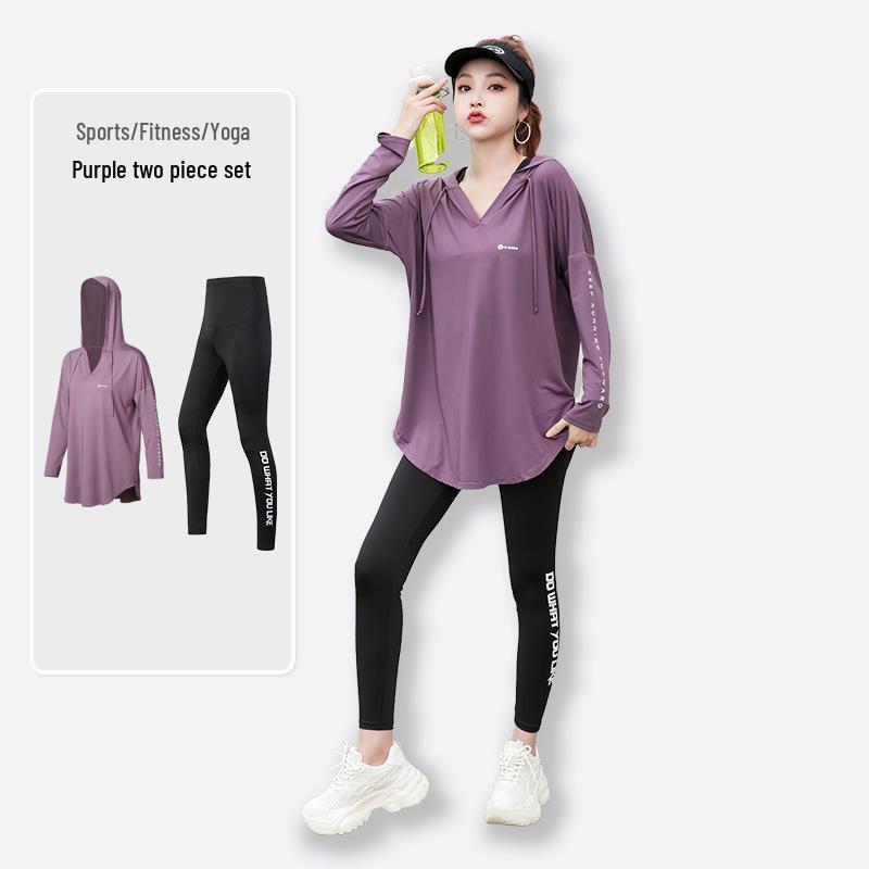 2023 Plus Size Yoga & Fitness Suit: Long Sleeve, Tummy Control, Slimming, Loose Fit