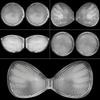 Breathable Silicone Chest Pad with Honeycomb Design for Bikini and Sports Wear