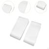 2 Pieces Volleyball Antenna Pocket Sleeves, Antennae Cover, White Portable Sleeve