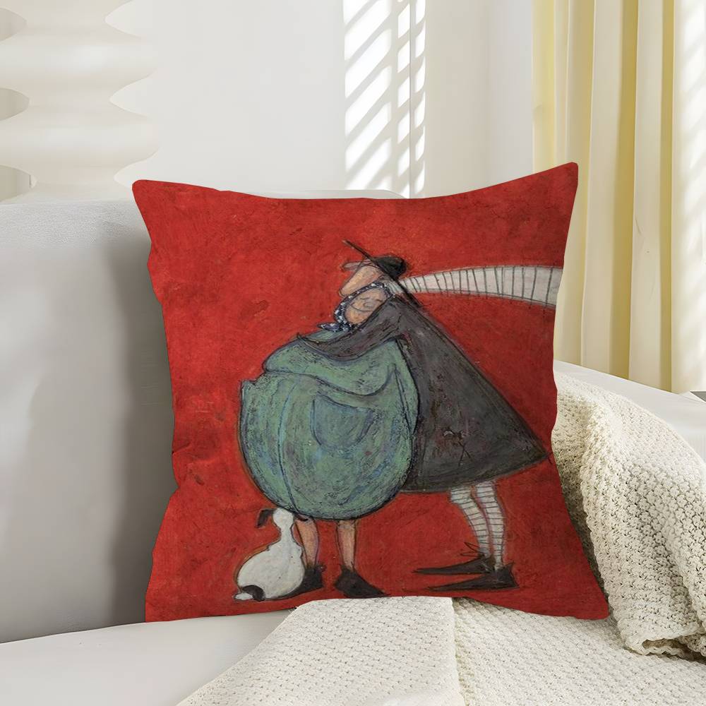 Sam TToft Cushion Cover Decorative Pillow Sofa Home Decor Case Pillow Cases